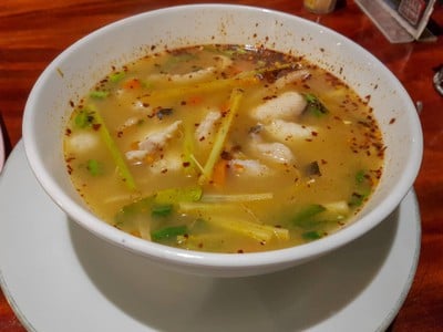 ต้มยำปลาคัง น้ำใส