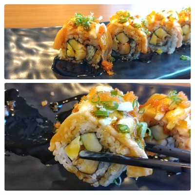 Aburi Salmon Roll