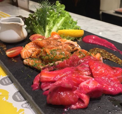 Cured Salmon Trio