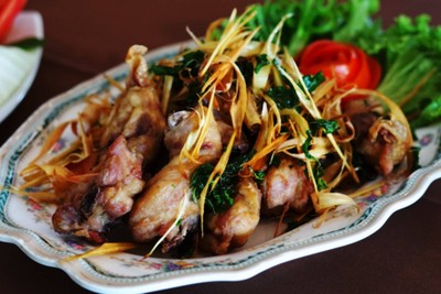 ไก่ทอดสมุนไพร