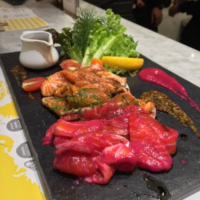 Cured Salmon Trio