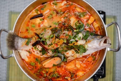 เมนูของร้าน The Wave Restaurant