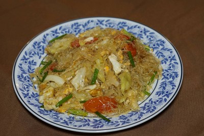 ผัดวุ้นเส้นท่าเรือ