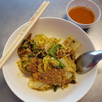 สุกี้เมาเวอริค บีทีเอสแบริ่ง ในปั๊มบางจาก