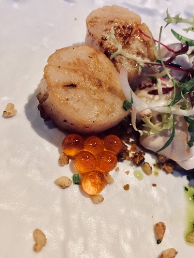Herb Better Cooked with Hokkaido Scallop