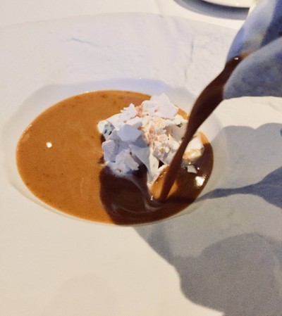 Asian Inspired Lobster Bisque