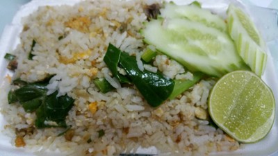 ข้าวผัดคะน้าปลาเค็ม
