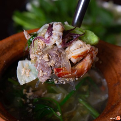 เมนูของร้าน หนองคายจิ้มจุ่ม-เนื้อย่างเกาหลี แยกศรีอุดม สาขา4