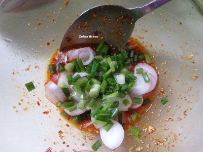 วิธีทำ ลาบไข่ต้ม