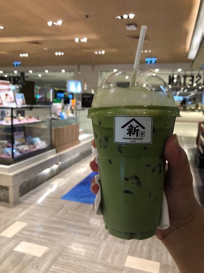 ICED MATCHA LATTE