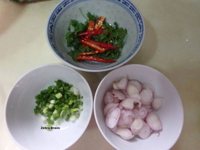 วิธีทำ ลาบไข่ต้ม