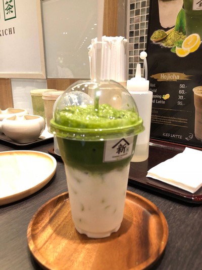 ICED MATCHA LATTE