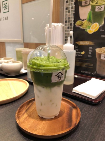 ICED MATCHA LATTE