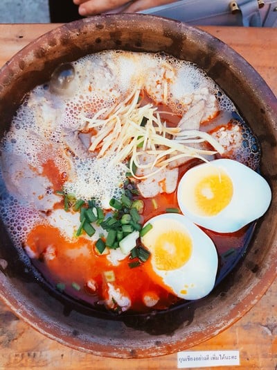 โจ๊กหมูต้มยำ