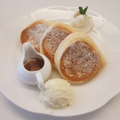 เมนูของร้าน Souffle & Souffle Pancakes Cafe