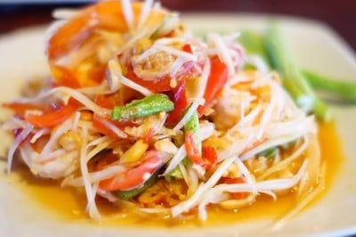 เมนูของร้าน แซ่บริมน้ำ