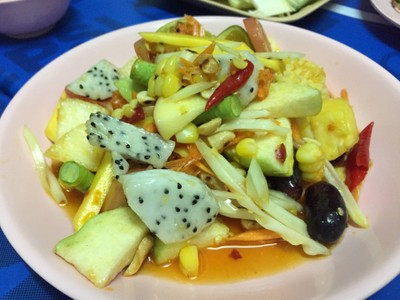 ตำผลไม้