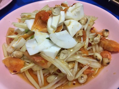ตำไทยไข่เค็ม
