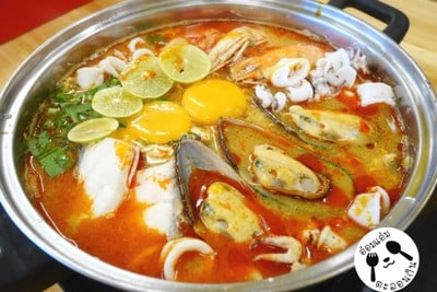 มาม่าหม้อไฟทะเล