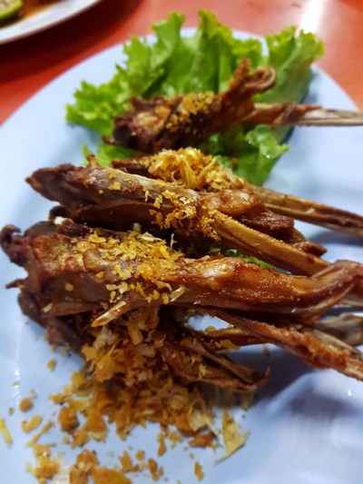 ปากเป็ดทอด