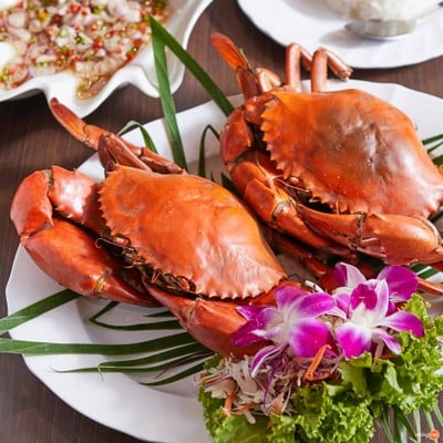 เมนูของร้าน ไพบูลย์กุ้งเผา ทะเลซีฟู้ด