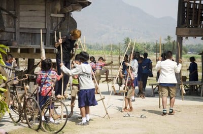 บรรยากาศ หมู่บ้านวัฒนธรรมไทดำ
