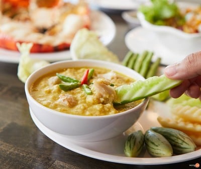 เมนูของร้าน น้องเนยซีฟู๊ด เซ็นทรัลพลาซา มหาชัย