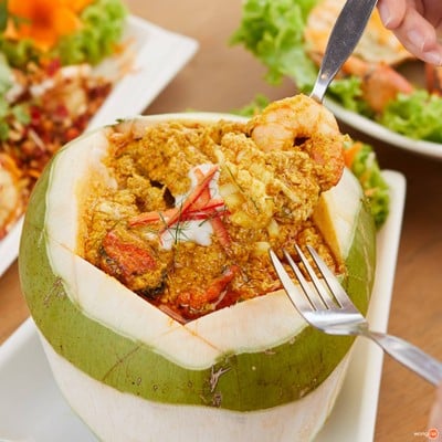 เมนูของร้าน ครัวในวัง เซ็นทรัลพลาซ่ามหาชัย