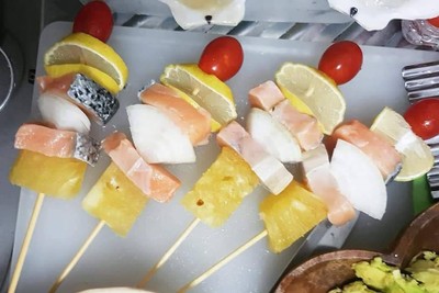 วิธีทำ บาร์บีคิวแซลมอน วิธีทำ บาร์บีคิวแซลมอน