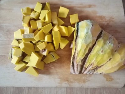 วิธีทำ ฟักทองผัดไข่โบราณ สูตรคุณยายร้านขายข้าวแกง 