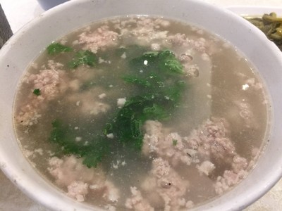 ต้มหมูสับเกี่ยมบ๋วย