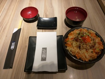 Crispy Salmon  Mini Don 180
