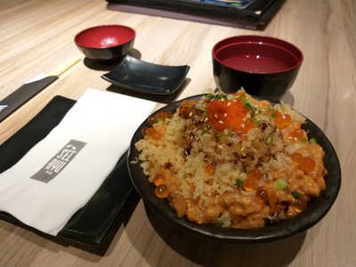 Crispy Salmon  Mini Don 180