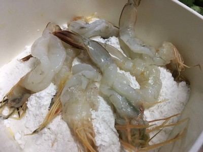 วิธีทำ กุ้งแชบ๊วยทอดซอสสับปะรด