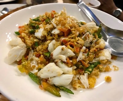 Stir Fried Crab Meat With Chili