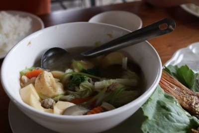 แกงจืดเต้าหู้หมูสับ