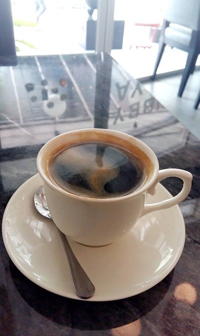 อเมริกาโน่ร้อน