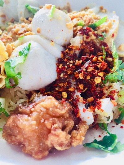 บะหมี่ต้มยำ