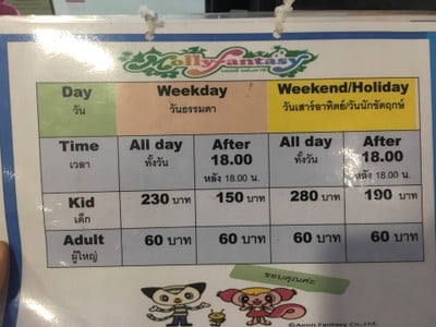 อัตราค่าบริการ