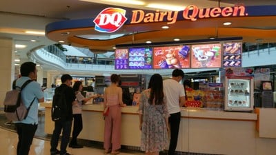 บรรยากาศ Dairy Queen ® เซ็นทรัลเวิลด์