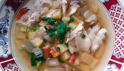 ซุปไก่มันฝรั่ง