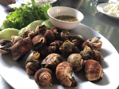 หอยหวานย่าง