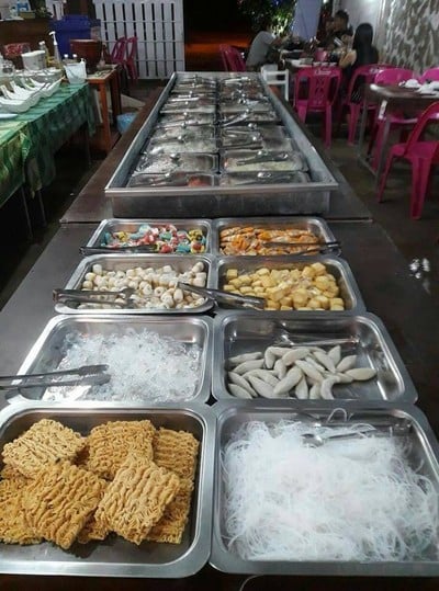 บ้านผึ้งฮิลไซด์ บุฟเฟ่หมูกะทะ