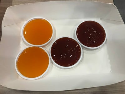 ซอสพริก ซอสมะเขือเทศ