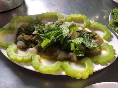 กุ้งแช่น้ำปลา