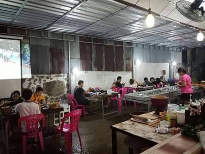 บ้านผึ้งฮิลไซด์ บุฟเฟ่หมูกะทะ