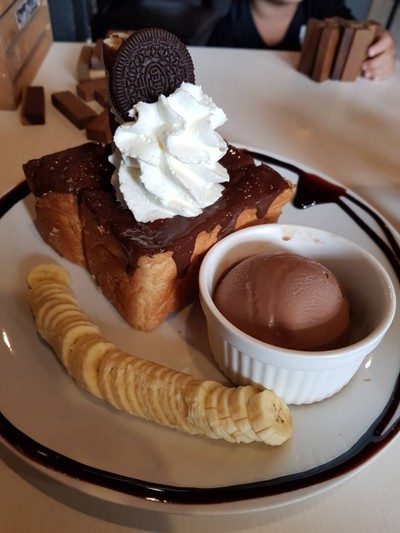 chocolate toast