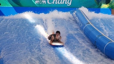 บรรยากาศ สวนน้ำวานา นาวา หัวหิน