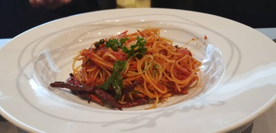 สปาเกตตี้ปลาเค็ม