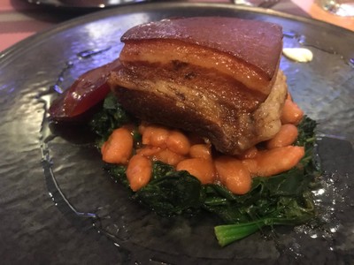 หมูสามชั้นตุ๋นพะโล้ ซอสแอปเปิ้ล